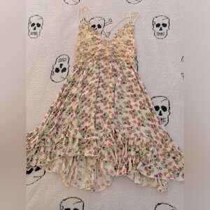 Free People Adella Slip Mini Dress